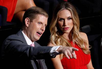 Ericas Trumpas ir Lara Trump