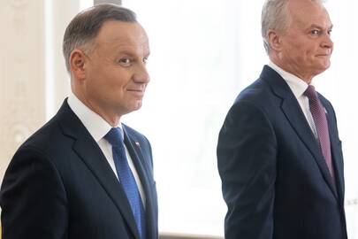 Andrzejus Duda ir Gitanas Nausėda