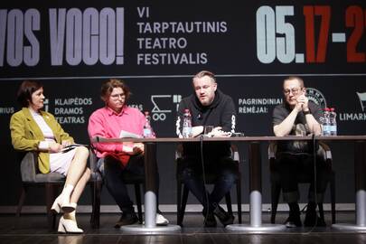 "TheAtrium": festivalio detales aptarė Klaipėdos dramos teatro atstovai.