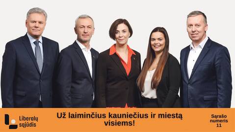 Iš kairės: Rimantas Mikaitis, Albinas Vilčinskas, Nijolė Putrienė, Kristina Ferro, Sigitas Šliažas.