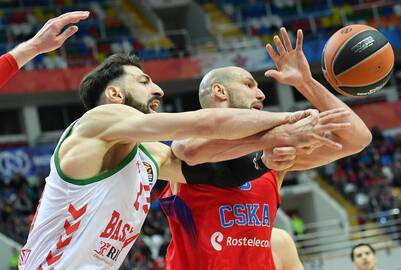 CSKA palaužė Vitorijos „Baskonia“ krepšininkus