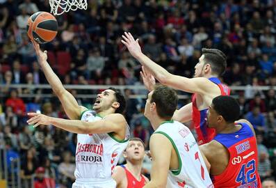 CSKA nugalėjo „Baskonia“ ekipą