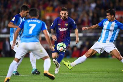 „Barcelona“ rezultatu 2:0 įveikė „Malaga“ futbolininkus