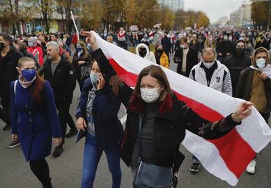 Protestai Baltarusijoje