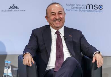 Turkijos užsienio reikalų ministras Mevlutas Cavusoglu