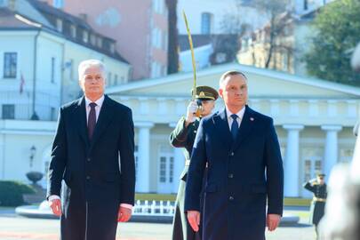  Gitanas Nausėda ir Andrzejus Duda 