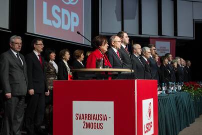 Lietuvos socialdemokratų partijos XXXIII suvažiavimas