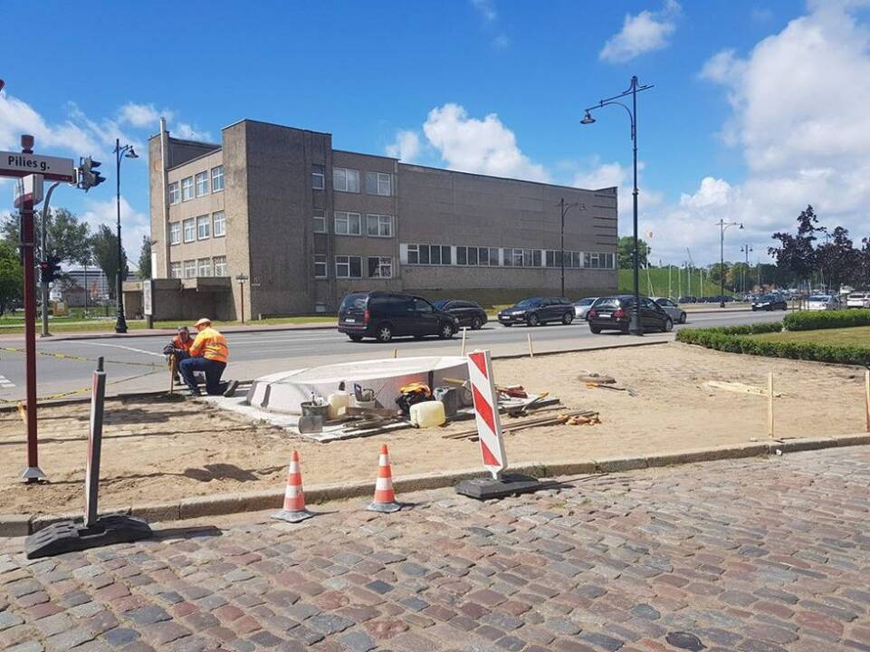 Iniciatyva: mintis pastatyti paminklą, skirtą motociklizmui, Klaipėdoje A.Mockui kilo prieš penkerius metus.