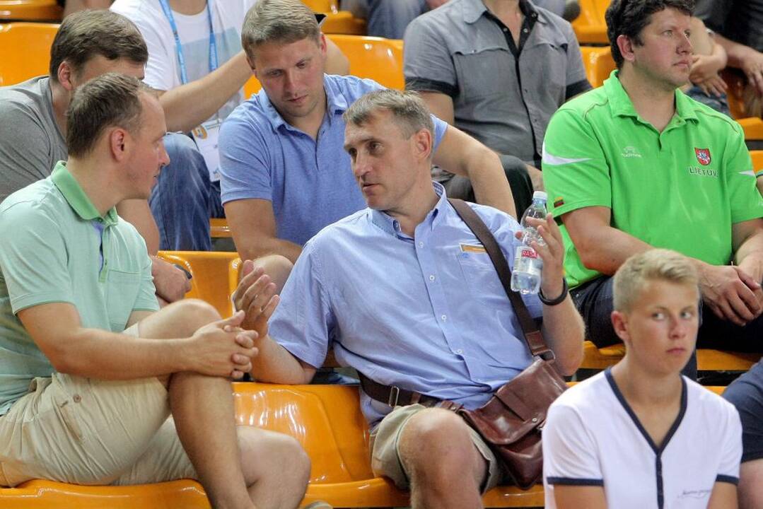 Europos jaunučių krepšinio čempionatas: Lietuva – Ispanija 66:61.