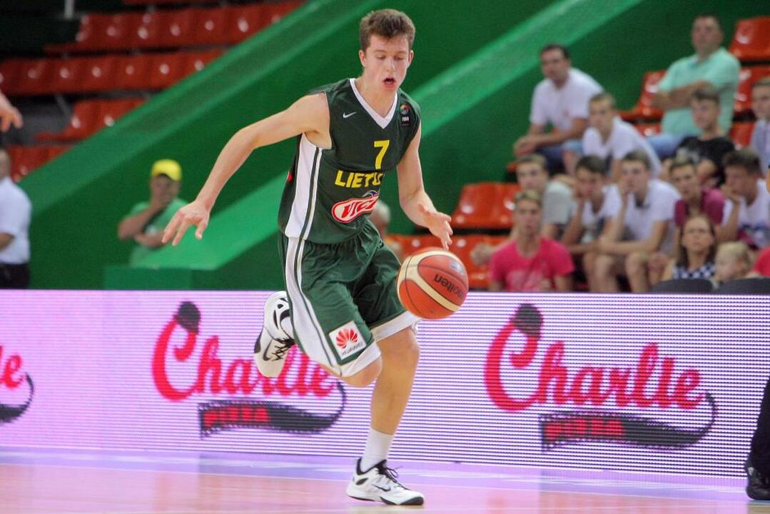 Europos jaunučių krepšinio čempionatas: Lietuva – Ispanija 66:61.