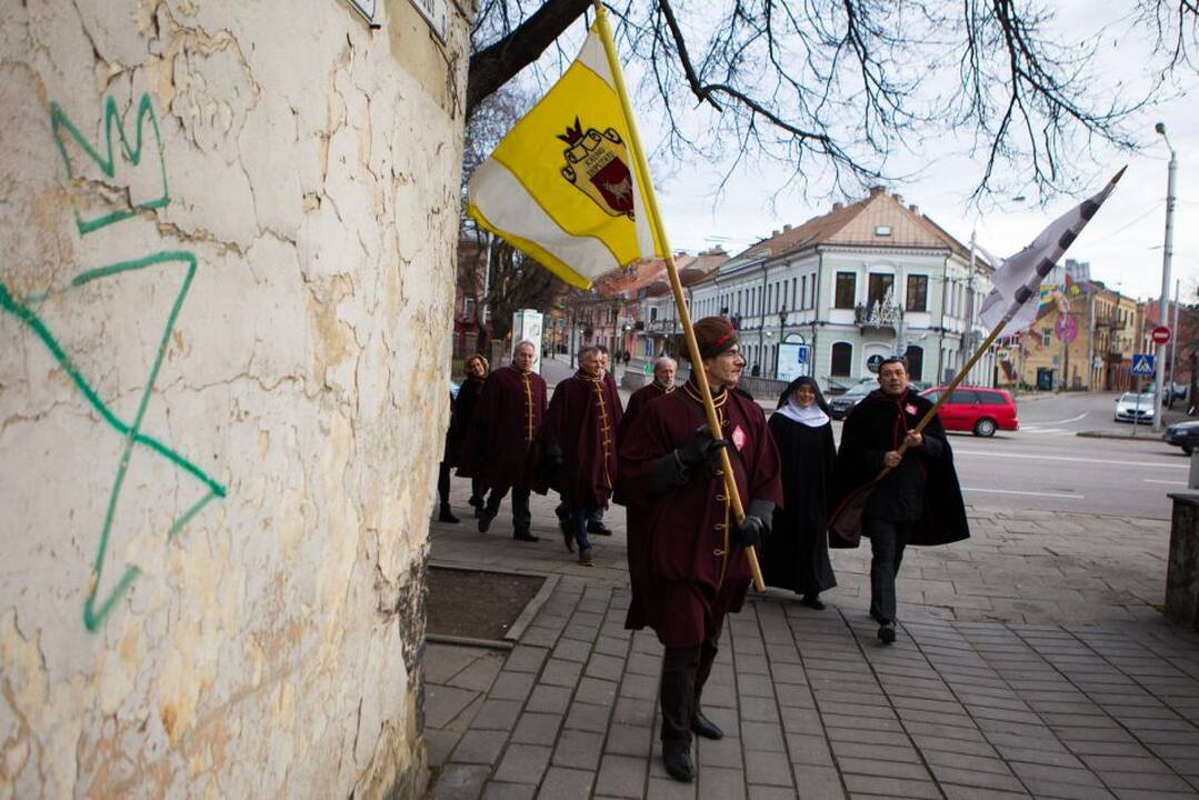 Į  Kauną atvyko Kalėdų senis