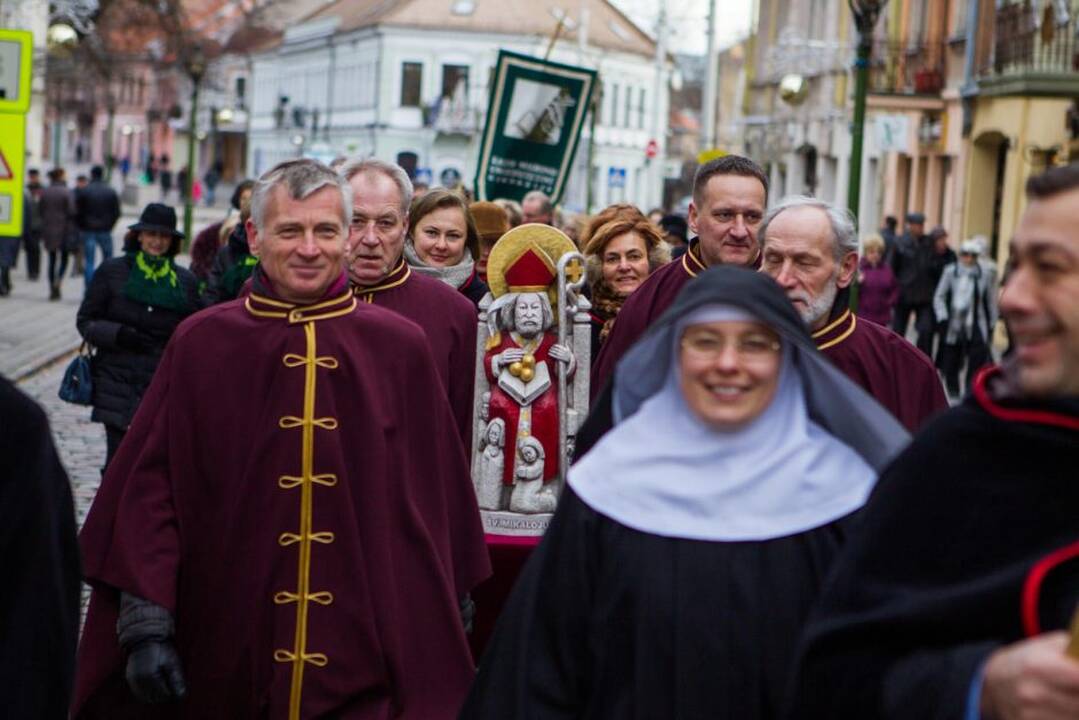 Į  Kauną atvyko Kalėdų senis