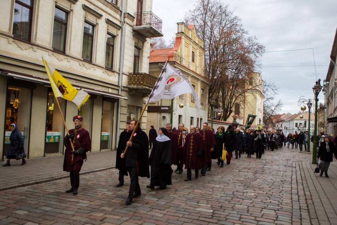 Į  Kauną atvyko Kalėdų senis