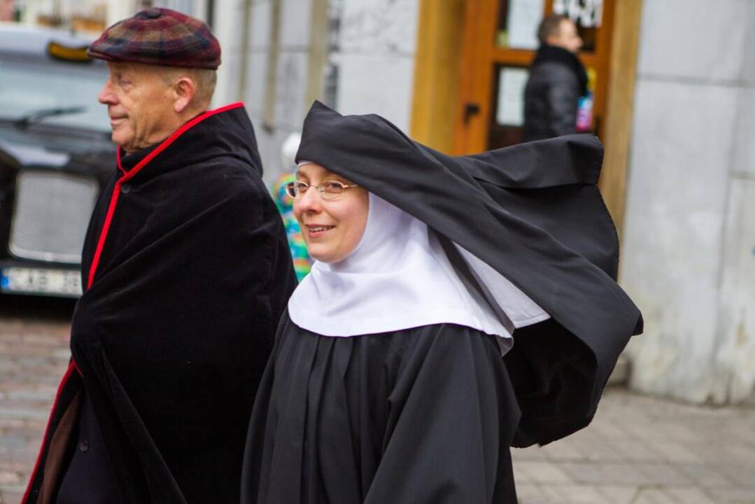 Į  Kauną atvyko Kalėdų senis