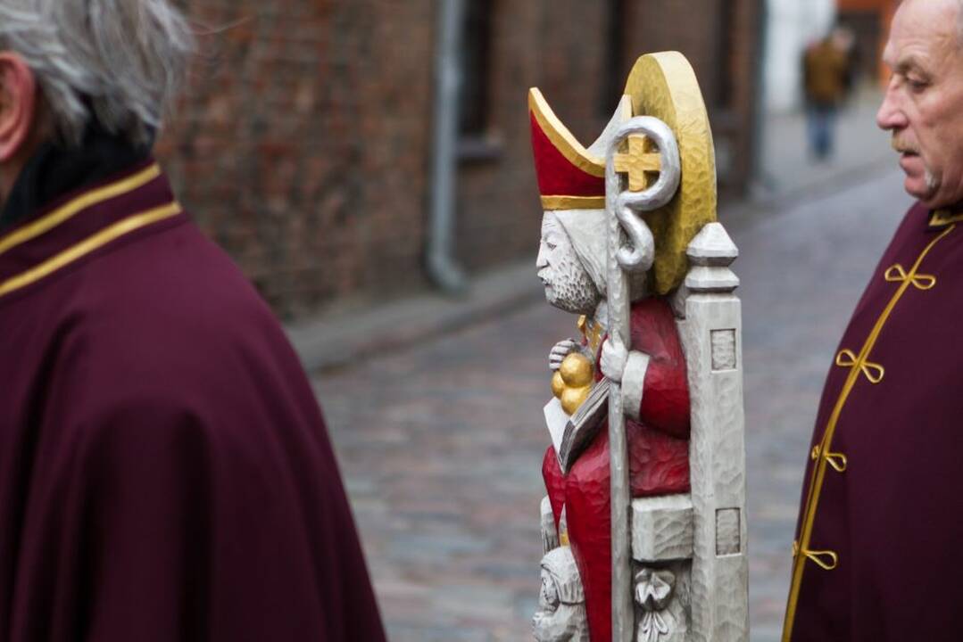 Į  Kauną atvyko Kalėdų senis