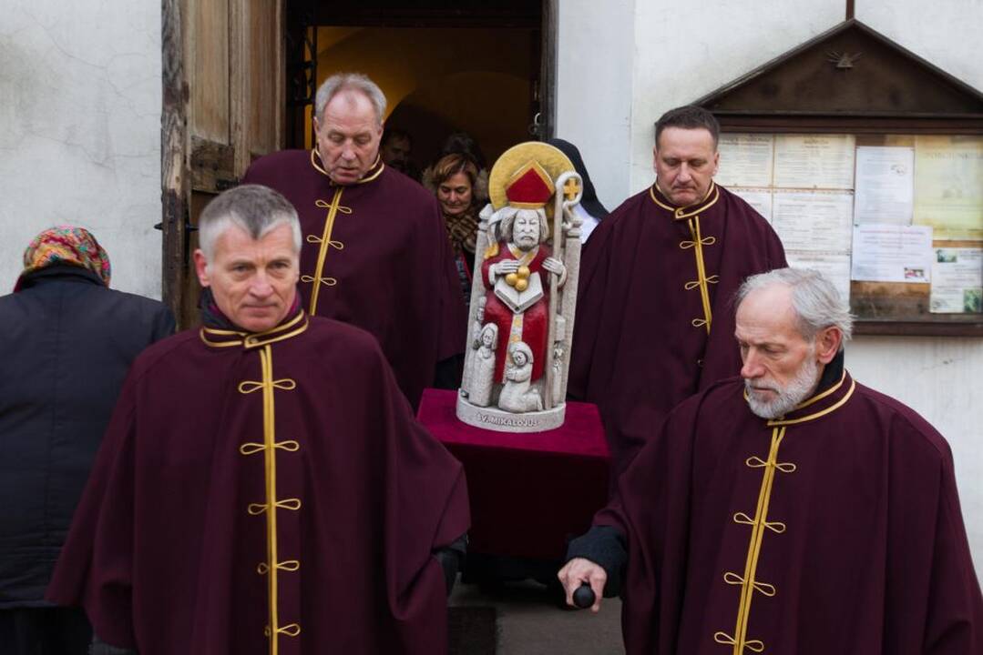 Į  Kauną atvyko Kalėdų senis