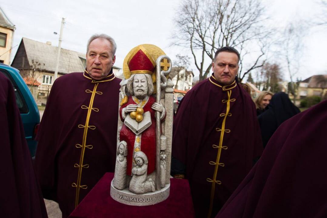 Į  Kauną atvyko Kalėdų senis