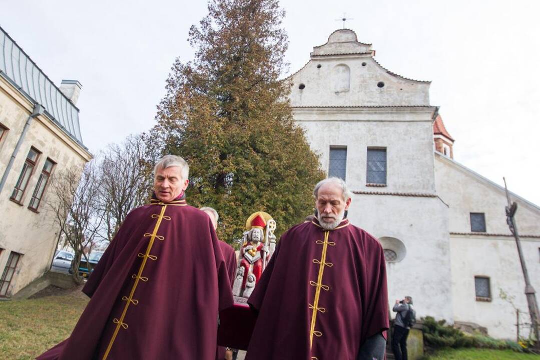 Į  Kauną atvyko Kalėdų senis