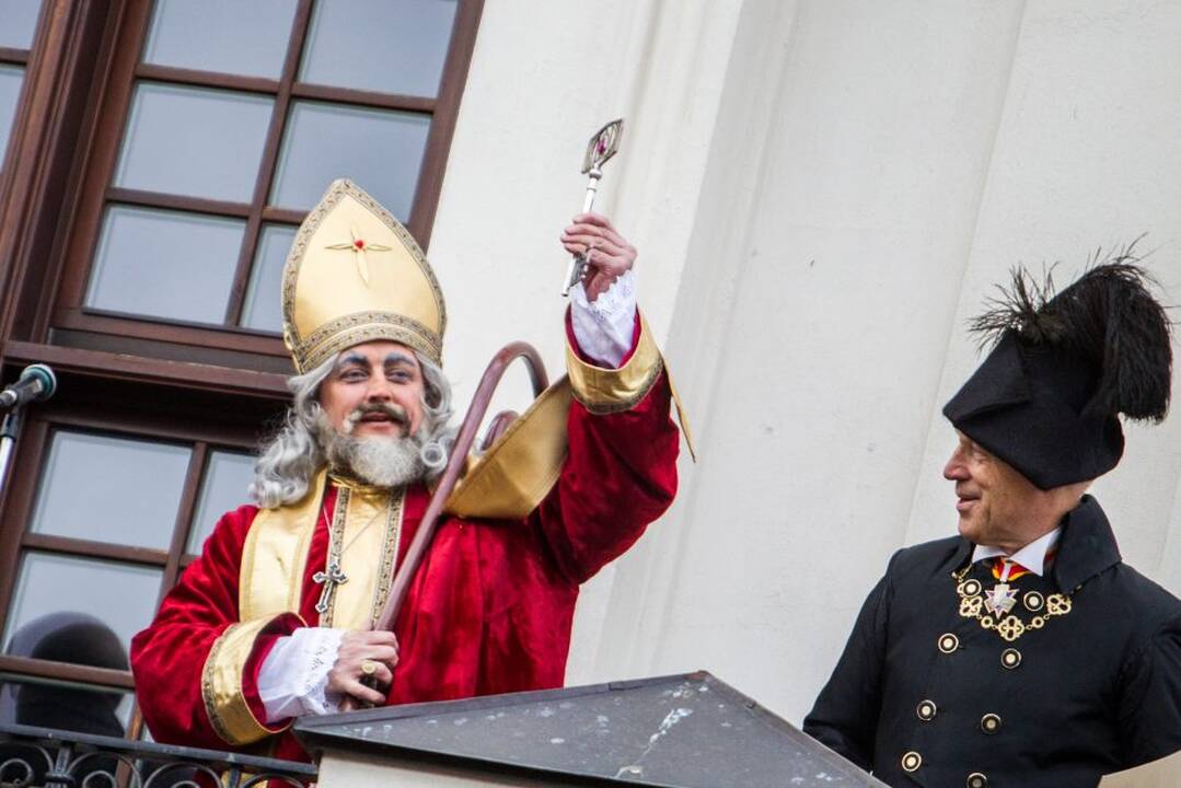 Į  Kauną atvyko Kalėdų senis