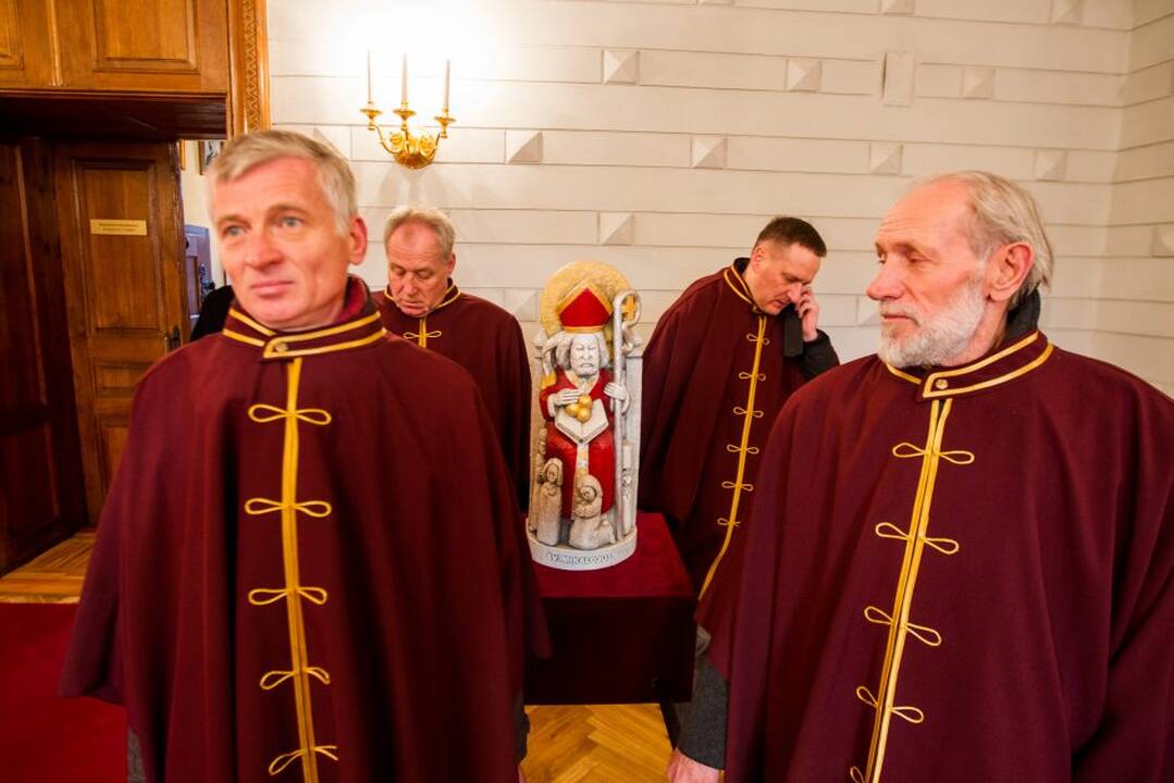 Į  Kauną atvyko Kalėdų senis