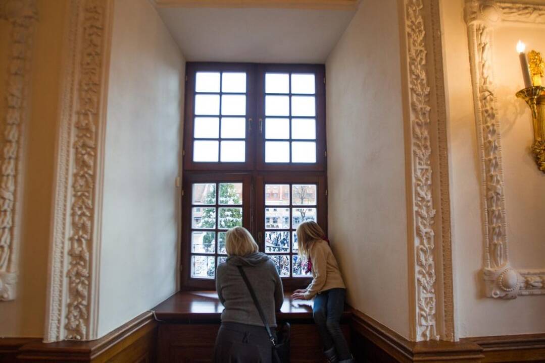 Į  Kauną atvyko Kalėdų senis