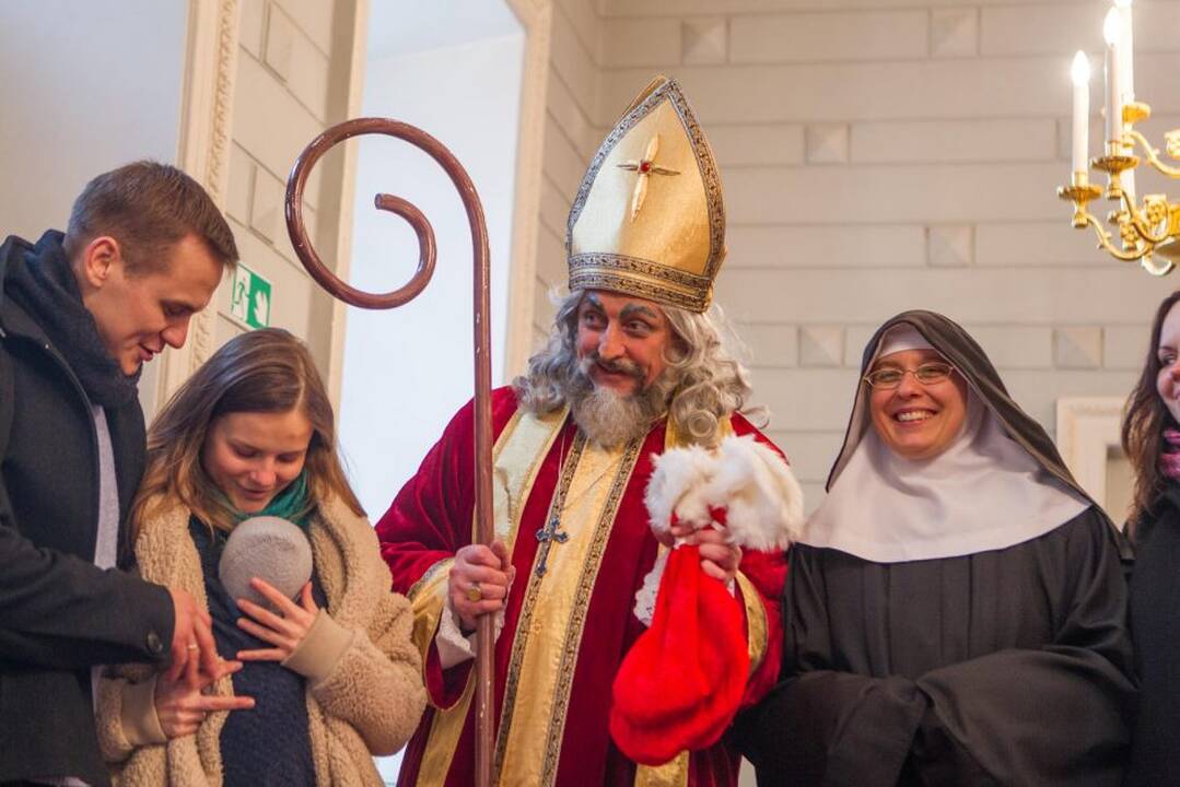 Į  Kauną atvyko Kalėdų senis