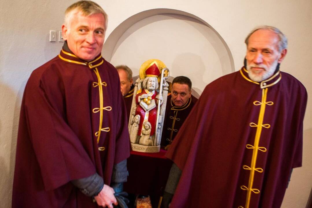 Į  Kauną atvyko Kalėdų senis