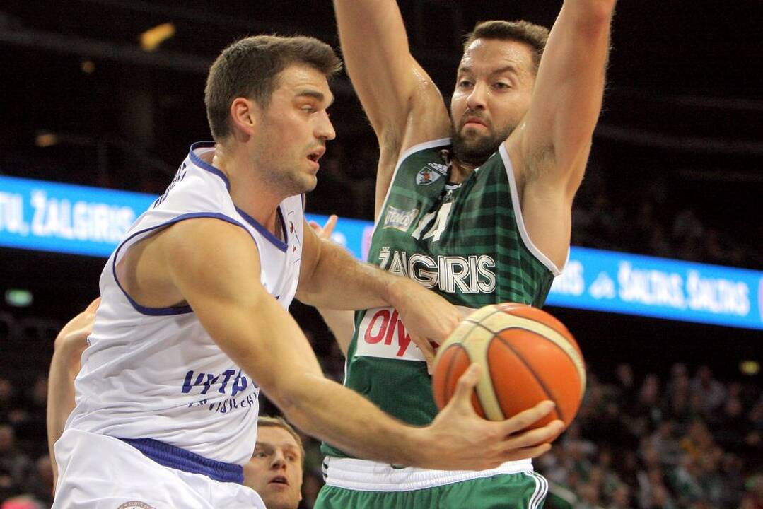 Lietuvos krepšinio lygos rungtynėse Kauno „Žalgiris“ namuose neturėjo vargo su „Vytauto“ ekipa.