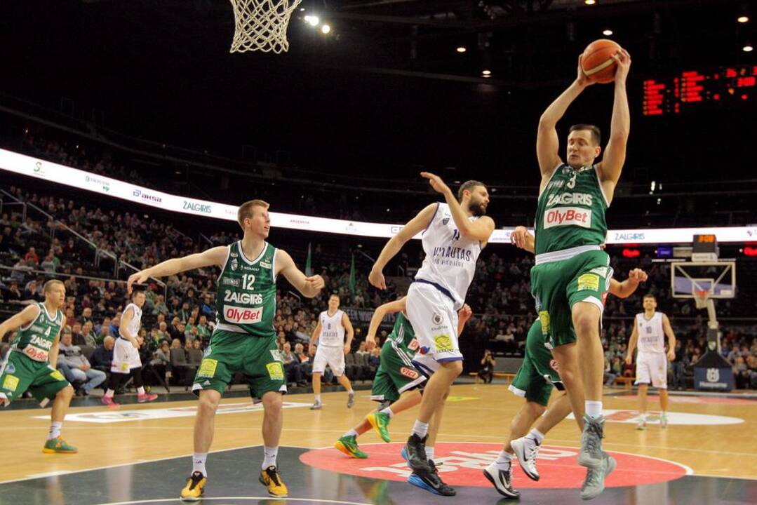 Lietuvos krepšinio lygos rungtynėse Kauno „Žalgiris“ namuose neturėjo vargo su „Vytauto“ ekipa.