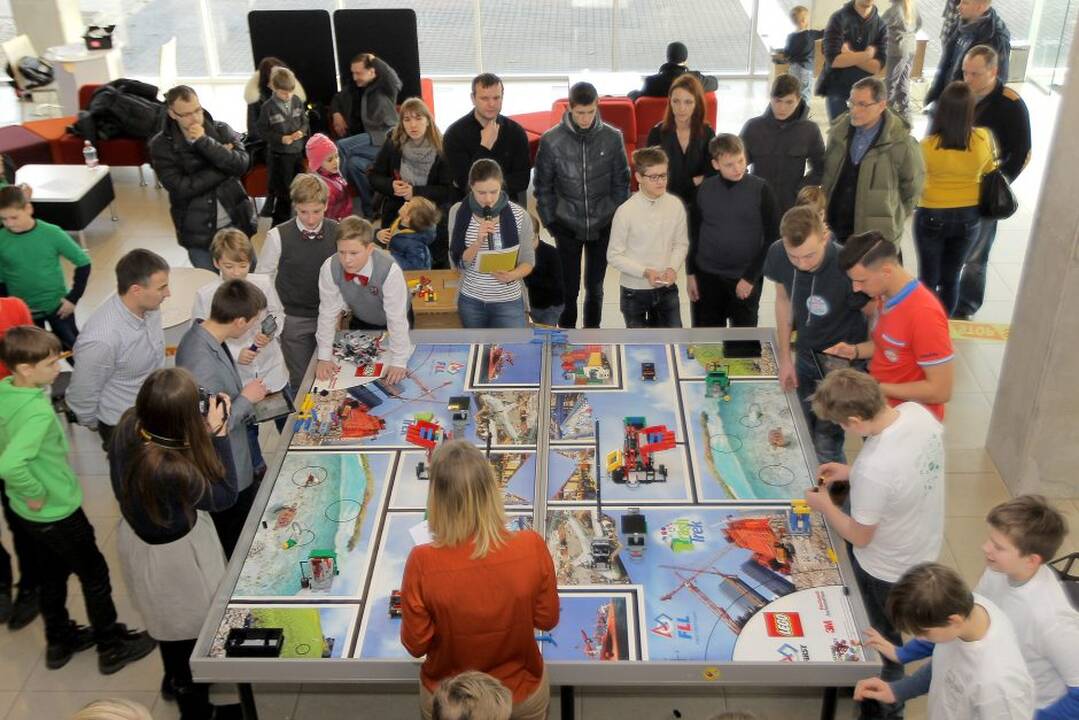 Vaikų robotų olimpiados „Robotiada“, Kauno regioninės varžybos.