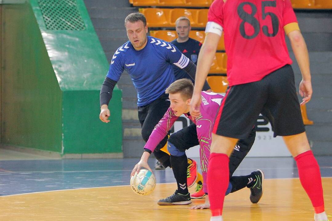 Salės futbolo A lygoje Kauno „Vytis-Zenitas“ namuose nusileido Radviliškio „Lokomotyvui“