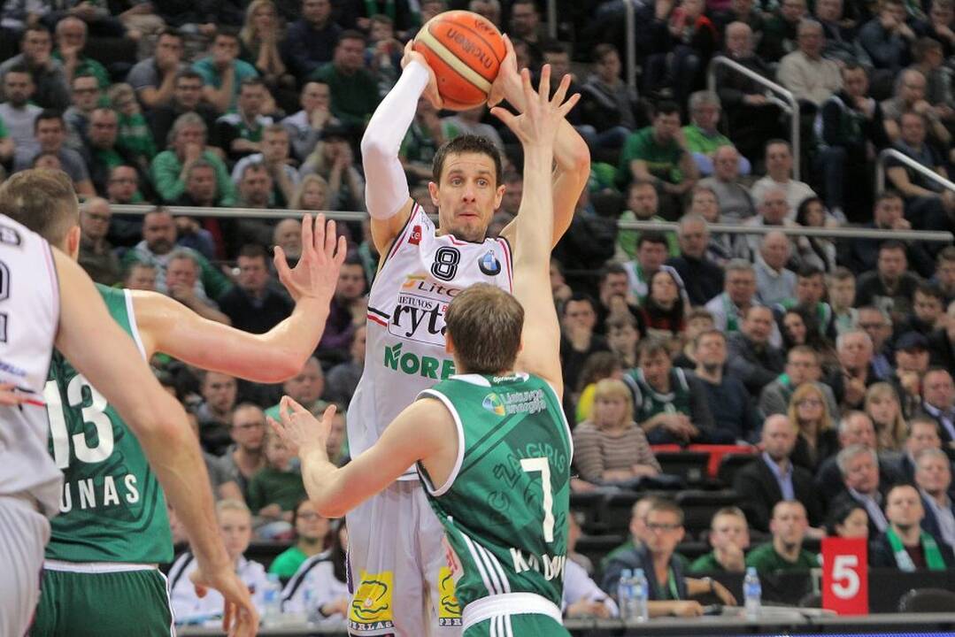 LKL: Kauno „Žalgiris“ – Vilniaus „Lietuvos rytas“