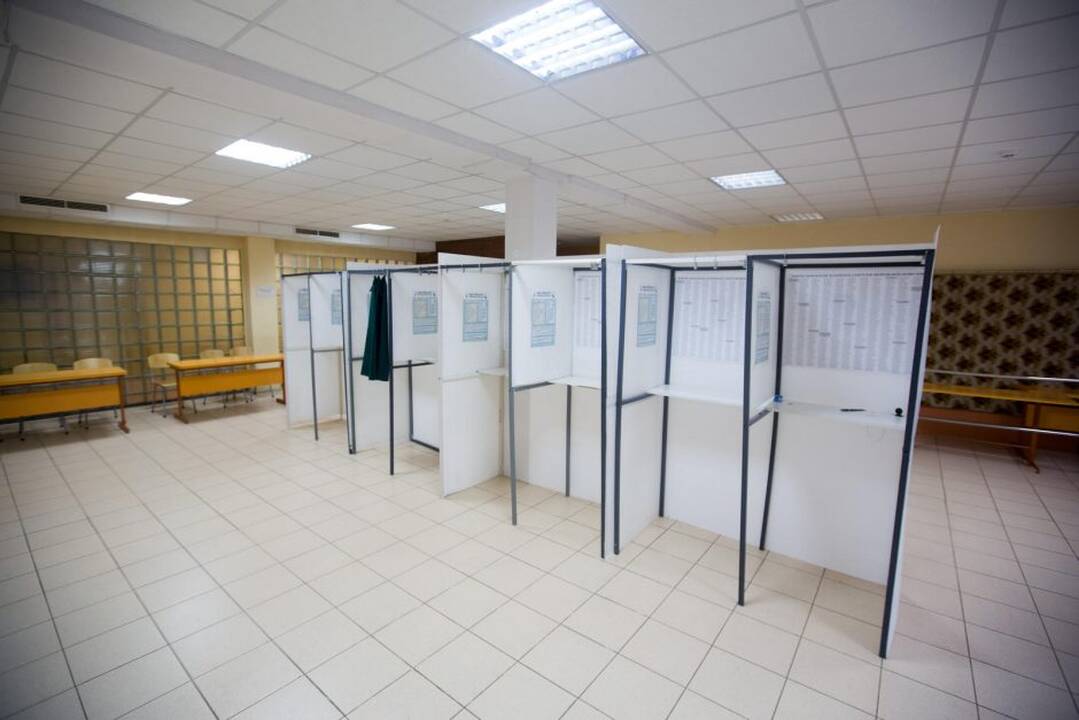 Kauniečiai balsuoja aktyviai