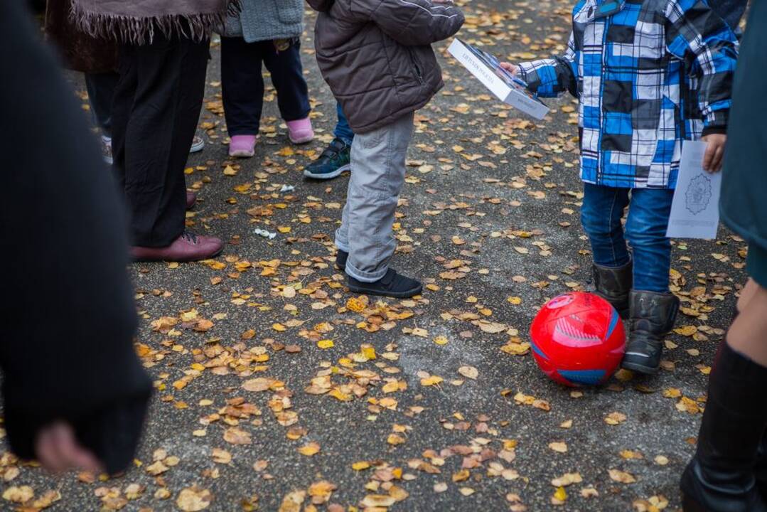 Policijos susitikimas su pabėgeliais