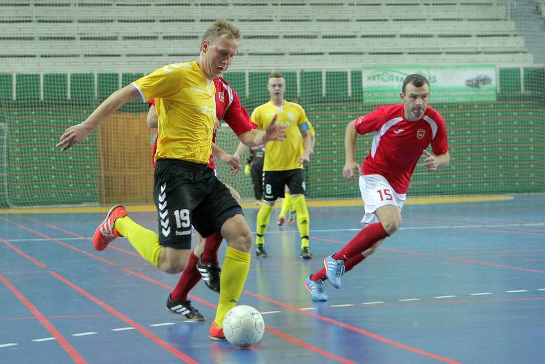 Salės futbolas: „Arsenalas“ – „Vytis“ 1:6