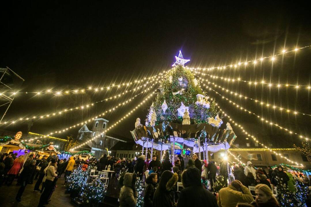 Kalėdų eglės įžiebimas