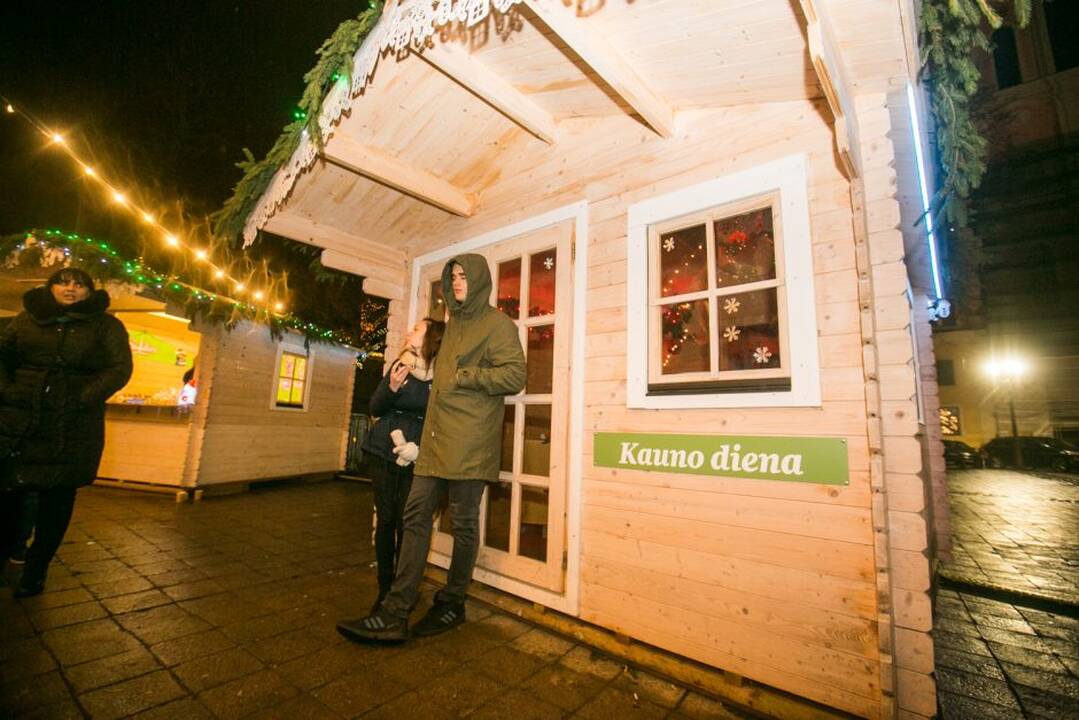 Kalėdų eglės įžiebimas