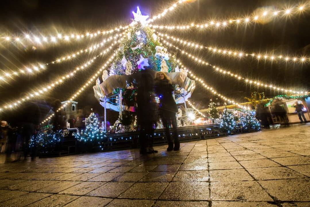 Kalėdų eglės įžiebimas