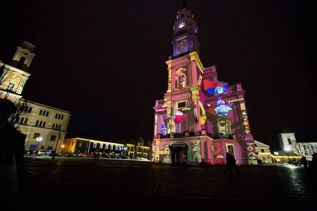 Interaktyvios projekcijos atidarymas