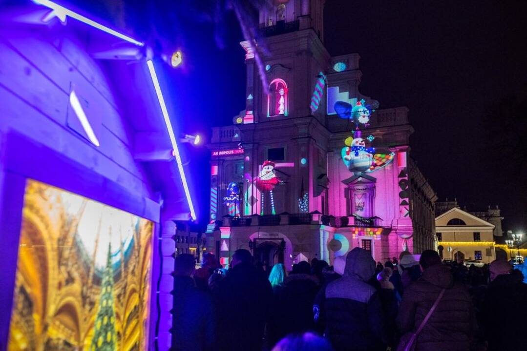 Interaktyvios projekcijos atidarymas