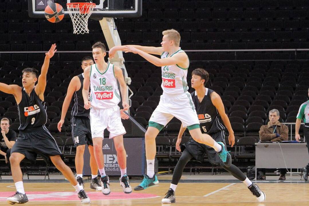 Jaunimo Eurolyga: „Žalgiris“ – Las Palmaso CBA 76:53
