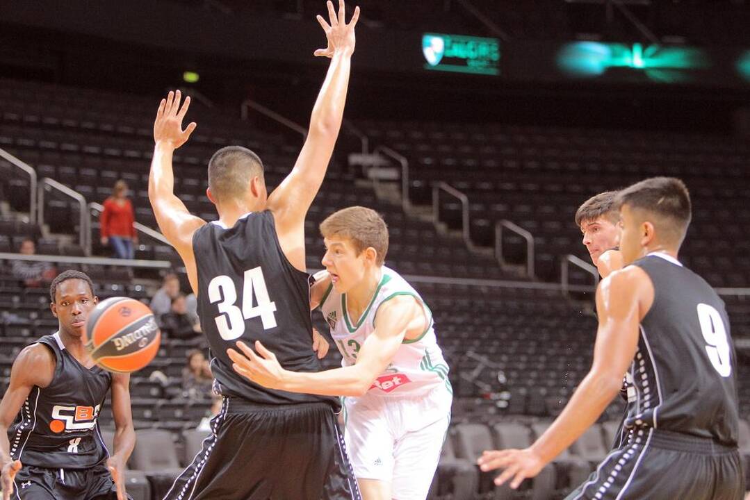 Jaunimo Eurolyga: „Žalgiris“ – Las Palmaso CBA 76:53