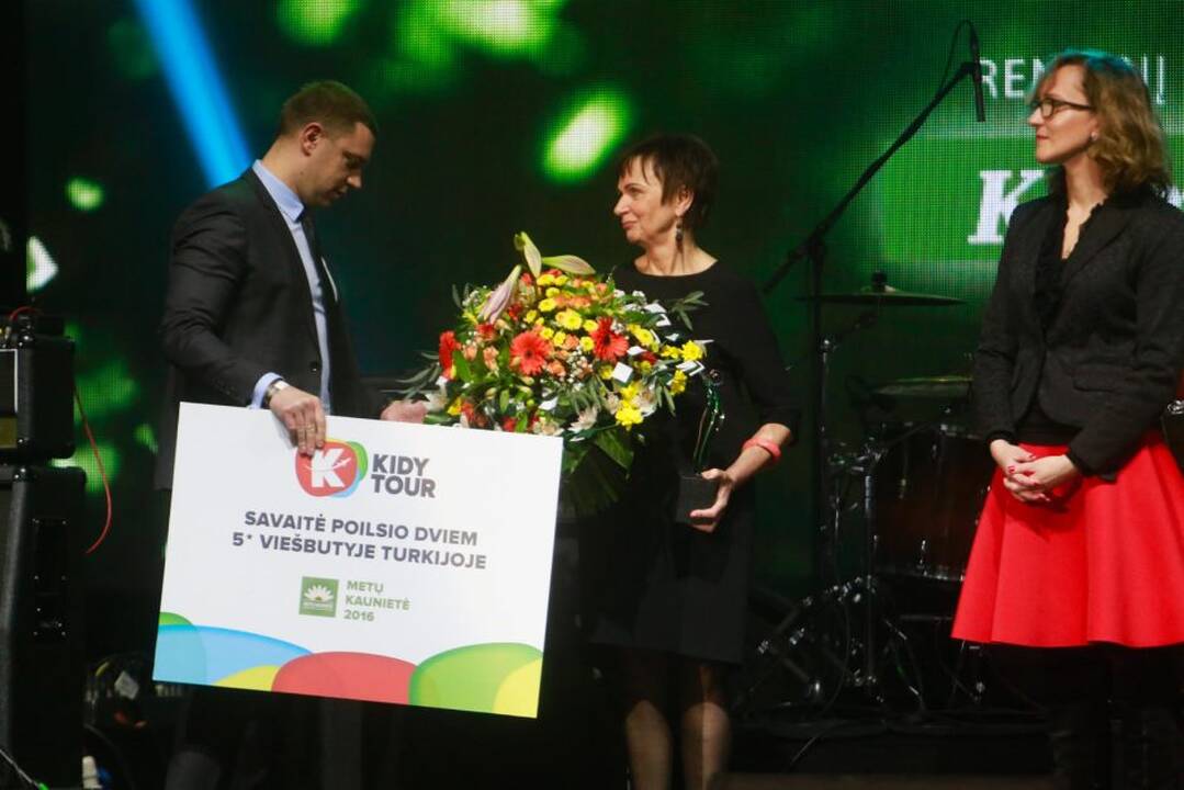 Apdovanota Metų kaunietė