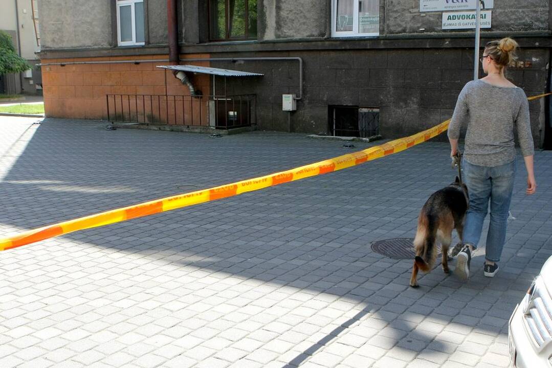Evakuotas Kauno apygardos teismas
