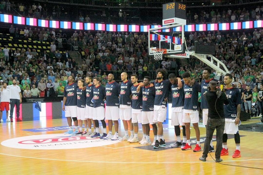 Krepšinio kontrolinės: Lietuva – Prancūzija 96:71