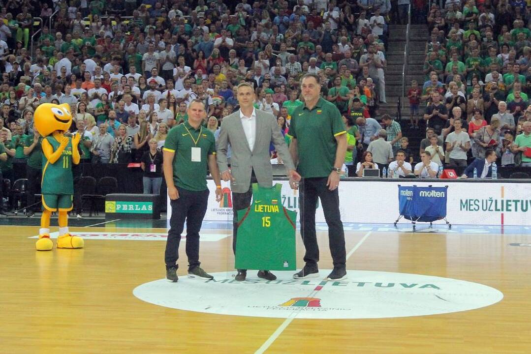 Krepšinio kontrolinės: Lietuva – Prancūzija 96:71