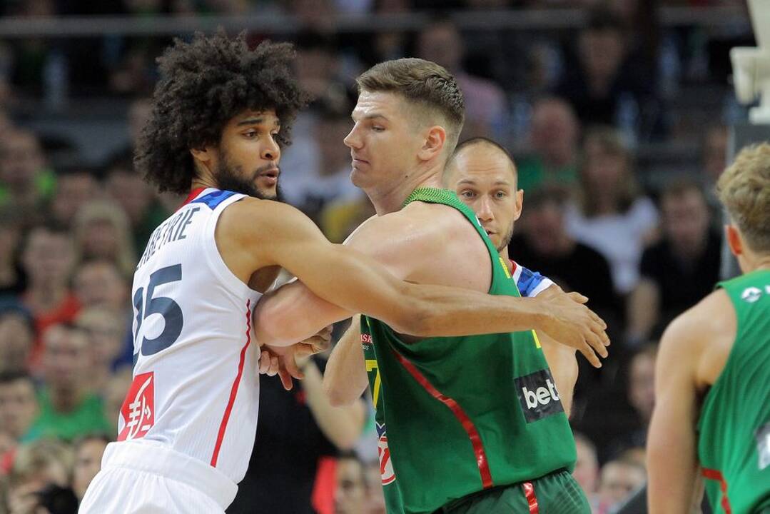 Krepšinio kontrolinės: Lietuva – Prancūzija 96:71