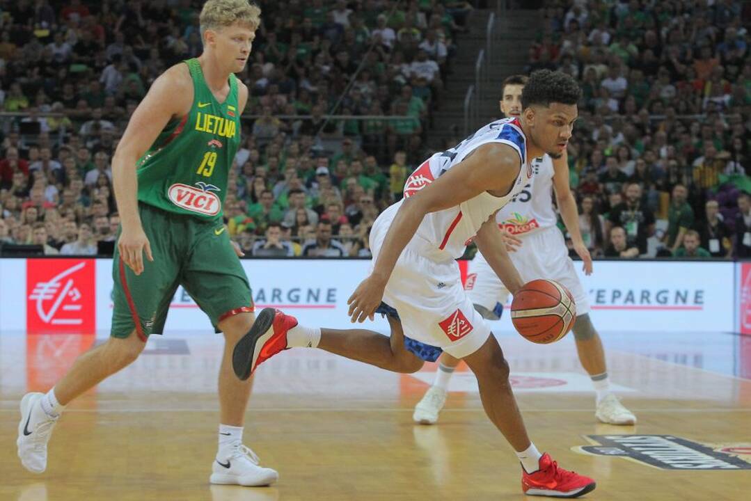 Krepšinio kontrolinės: Lietuva – Prancūzija 96:71
