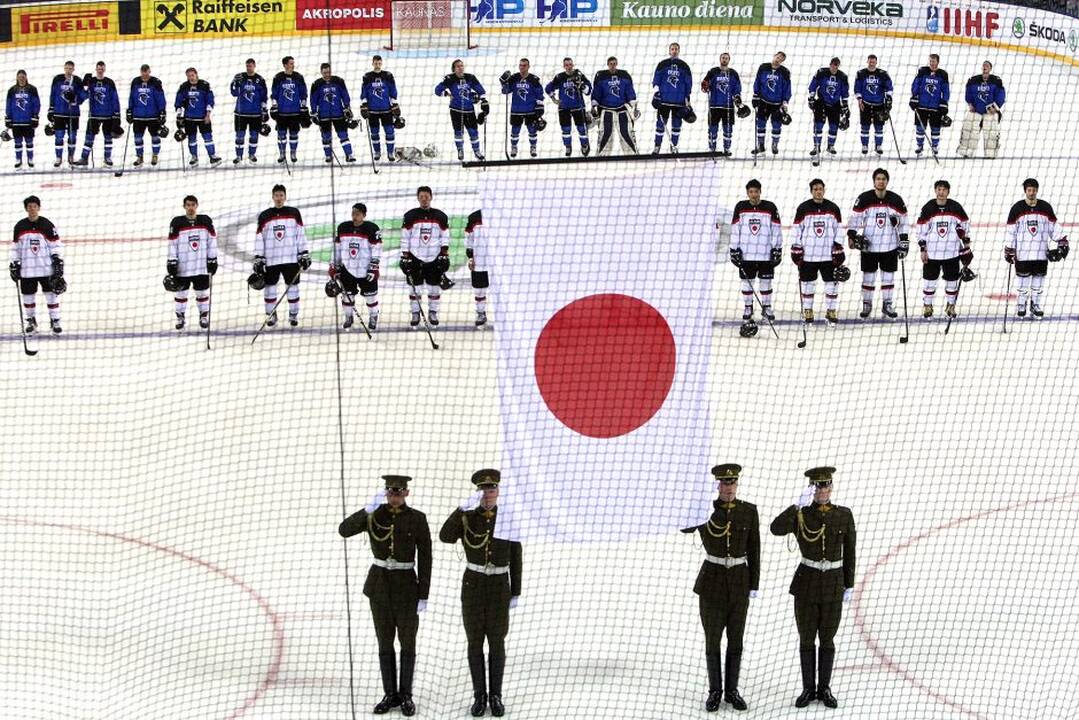 Ledo ritulys: Estija – Japonija 1:2