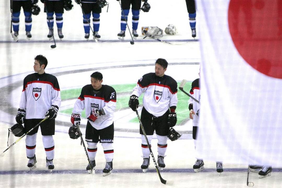 Ledo ritulys: Estija – Japonija 1:2
